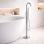 Pescara Floor Standing Bath/Shower Mixer - Chrome