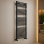 Teplo Round Ladder Radiator (500x1450mm) - Black