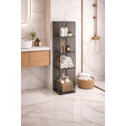 Origins Living Pier Glass 4 Box Shelf Rectangular - Bronze B008493