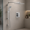 Square Concealed Valve Head & Arm Shower Pack - Chrome