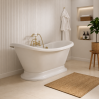 Grace Freestanding 1760x700x720mm 2TH Bath w/Base - White Grace Freestanding 1760x700x720mm 2TH Bath w/Base - White