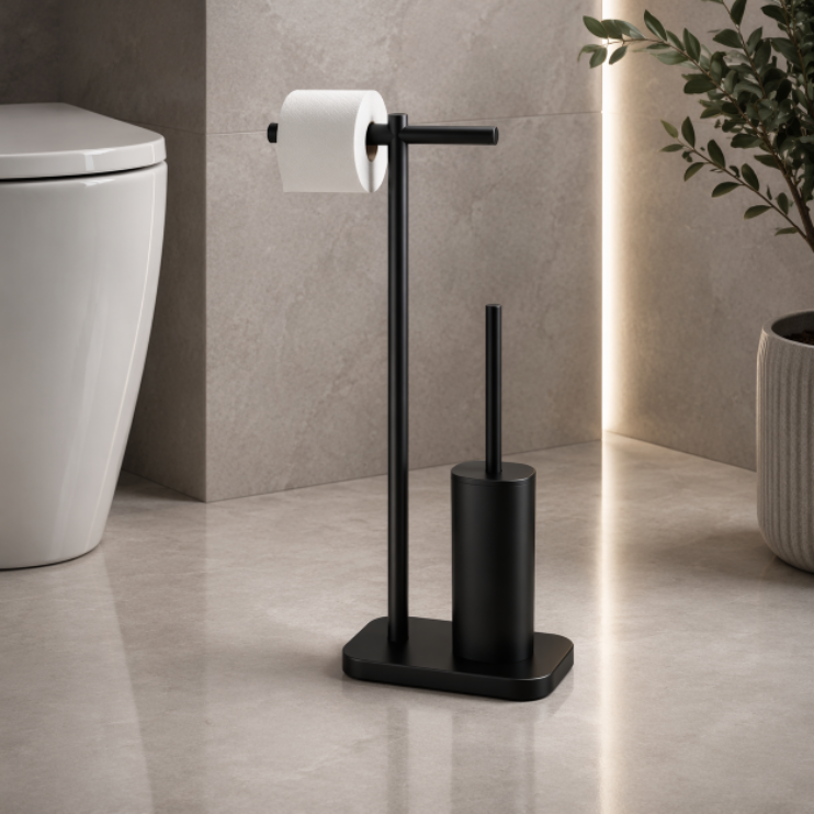 Origins Living Florida Bathroom Butler - Black 7332-14