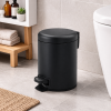 Bathroom Waste Pedal Bins 3209-14 Origins Living Potty Pedal Bin 3L - Black 3209-14