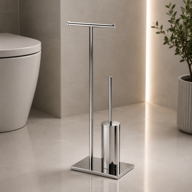 Origins Living Florida Bathroom Butler - Chrome 7332-13