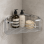 Origins Living Gedy Deep Corner Basket - Chrome 2483-13