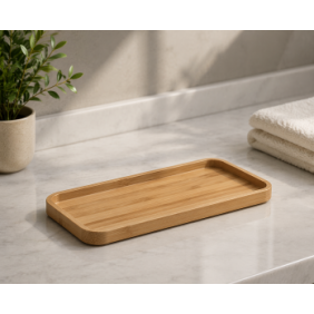 Bathroom Accessories Ninfea 1306-35 Origins Living Ninfea Tray - Bamboo 1306-35 Origins Living Ninfea Tray - Bamboo 1306-35