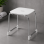 Origins Living Prima Classe Bathroom Stool - White/Chrome 6072-23