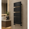 Quadrata Curved Panel Ladder Radiator (550x1080x49mm) - Anthracite Quadrata Curved Panel Ladder Radiator (550x1080x49mm) - Anthracite