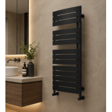 Quadrata Curved Panel Ladder Radiator (550x1080x49mm) - Anthracite