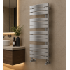 Quadrata Curved Panel Ladder Radiator (550x1080x49mm) - Chrome Quadrata Curved Panel Ladder Radiator (550x1080x49mm) - Chrome