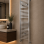 Qubos Square Ladder Radiator (500x1420x30mm) - Chrome