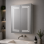Suki 600mm 2 Door Front-Lit LED Mirror Cabinet