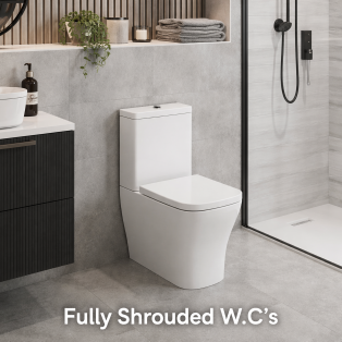  Close Coupled Fully Shrouded W.C's