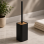 Origins Living Ninfea Toilet Brush - Black/Bamboo 1333-14