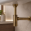 Abode Uno Basin Bottle Trap - Antique Brass