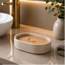 Origins Living Afrodite Soap Dish - Warm Grey 4911-08
