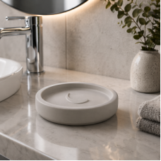 Origins Living Giunone Soap Dish - Warm Grey 4111-08