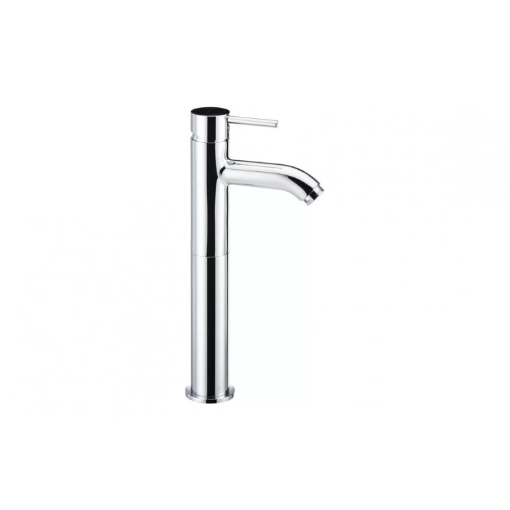 Abode Harmonie Tall Basin Mixer - Chrome Bathroom Taps