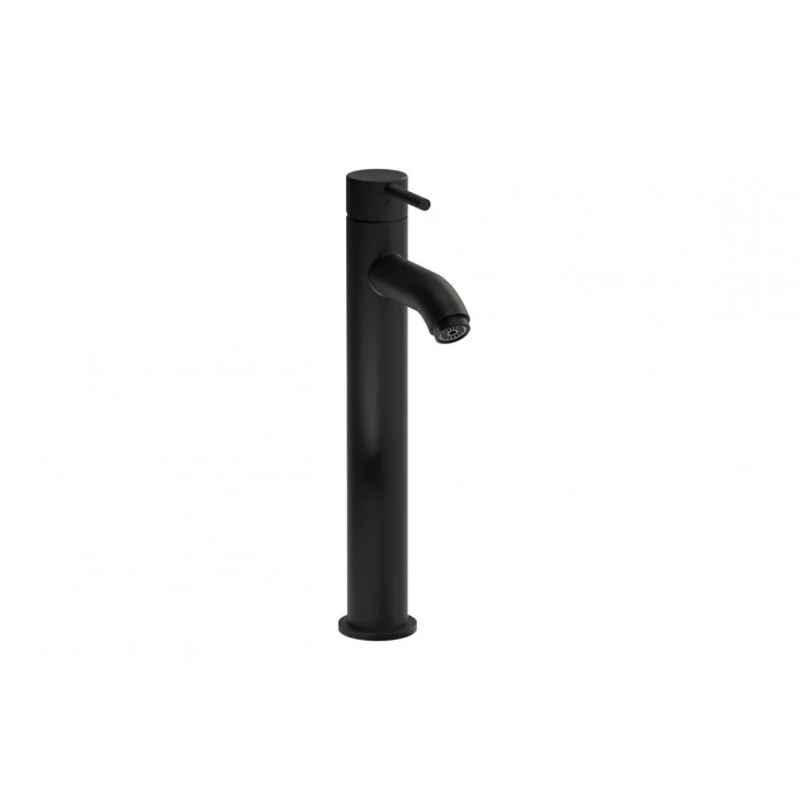 Abode Harmonie Tall Basin Mixer - Matt Black Bathroom Taps