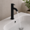 Abode Harmonie Tall Basin Mixer - Matt Black Bathroom Taps