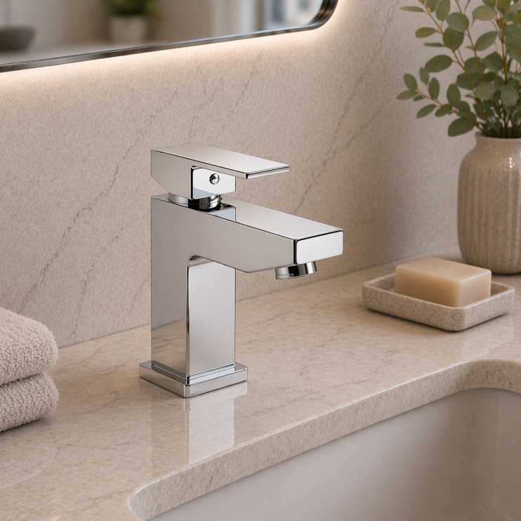 Ponza Range of Bathroom Taps & Mixers