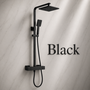 Columns Showers black