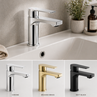 Aquip Range of Bathroom Taps & Mixers