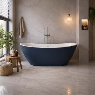 Coloured Free Standing Bath