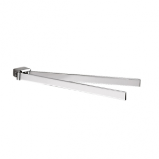 Origins Living Lounge Swing Towel Rail - Chrome 5423-13 from Ebzone Taps & Mixers Bath Filler Waste - Brushed Brass RFSSH5024