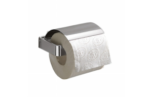 Origins Living Lounge Toilet Roll Holder with Flap - Chrome 5425-13