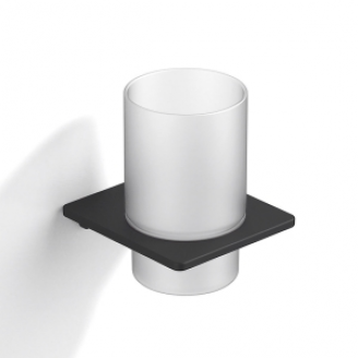 Origins Living S6 Tumbler Holder - Black 185863 from Ebzone Origins Living Pirenei Bathroom Accessories Origins Living Pirenei Open Toilet Roll Holder - Brushed Gold PI24-88