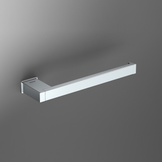 Origins Living S Cube Open Towel Bar - Chrome 166824 from Ebzone Origins Living Bathroom Glass & Metal Shelving Origins Living Pier Glass Shelf 60cm - Clear B008660