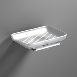 Origins Living S Cube/S6/Eletech Soap Dish - Chrome 166886 from Ebzone Bathroom Accessories Maxi Jumbo Rollpaper Dispenser - White 2429-02