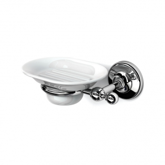 Bathroom Accessories Albany ALB-112001-CH Origins Living Albany Soap Dish - Chrome/White ALB-112001-CH Origins Living Bathroom Towel & Butler Stands Origins Living Maine Towel Stand - Chrome 7831-13