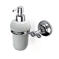 Origins Living Albany Soap Dispenser - Chrome/White ALB-113001-CH