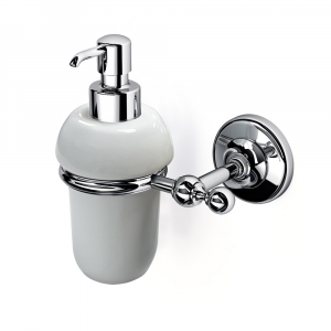 Origins Living Albany Soap Dispenser - Chrome/White ALB-113001-CH