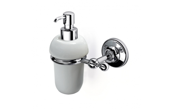 Origins Living Albany Soap Dispenser - Chrome/White ALB-113001-CH