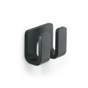 Origins Living Outline Double Robe Hook - Black 3228-14