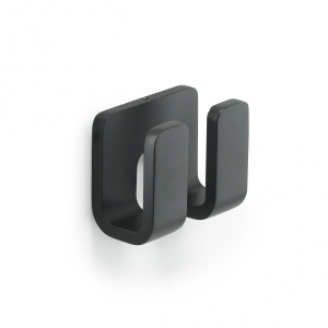 Origins Living Outline Double Robe Hook - Black 3228-14 from Ebzone Wall mounted Bathroom Accessories Origin Living G Pro Towel Rack - Brushed Stainless Steel 5044-38