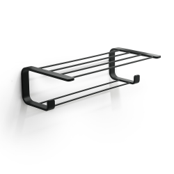 Origins Living Outline Double Towel Rack - Black 3235-14 Origins Living Outline Double Towel Rack - Black 3235-14