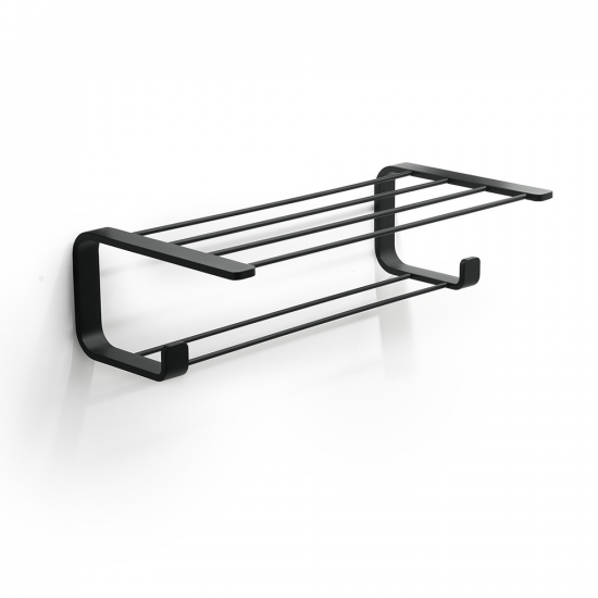 Origins Living Outline Double Towel Rack - Black 3235-14 from Ebzone Origins Living Outline Double Towel Rack - Black 3235-14 from Ebzone