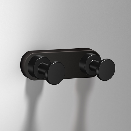 Wall mounted Bathroom Accessories S6 Towel Rail 56cm - chrome 160945