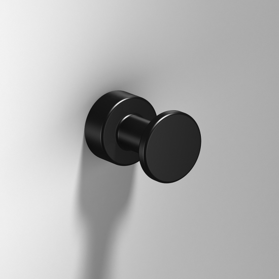 Wall mounted Bathroom Accessories Origins Living S Cube Soap Dispenser - Black 173044