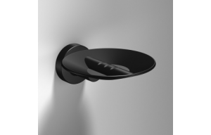 Origins Living Tecno Project Metal Soap Dish - Black 166251