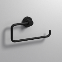 Origins Living Tecno Project Open Towel Ring - Black 176809 Origins Living Tecno Project Open Towel Ring - Black 176809