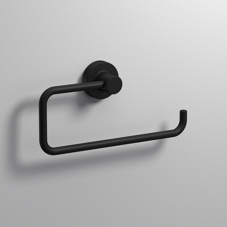 Origins Living Tecno Project Open Towel Ring - Black 176809 Origins Living Tecno Project Open Towel Ring - Black 176809