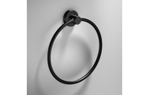 Origins Living Tecno Project Towel Ring - Black 166220