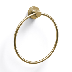 Origins Living Tecno Project Towel Ring - Brushed Brass 206520 Origins Living Tecno Project Towel Ring - Brushed Brass 206520
