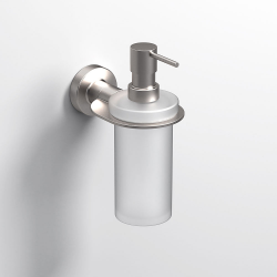 Origins Living Tecno Project Soap Dispenser - Brushed Nickel 198092 Origins Living Tecno Project Soap Dispenser - Brushed Nickel 198092
