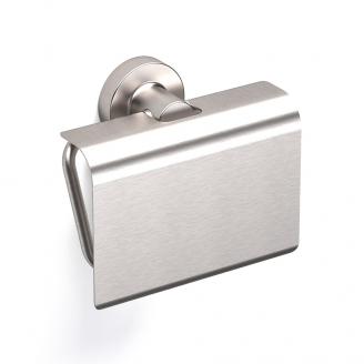 Origins Living Tecno Project Toilet Roll Holder with Flap - Brushed Nickel 194803 from Ebzone Origins Living Bathroom Towel & Butler Stands Origins Living Florida Free Standing Towel Stand - Chrome 7331-13